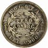 Image 2 : Colombia. Republic (1819-). Silver Pattern 2 Pesos. 1848-Bogota.