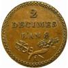 Image 2 : France. Consulate (1799-1804). Bronze Piefort 2 Decimes. L'an 8 (1799)-A.