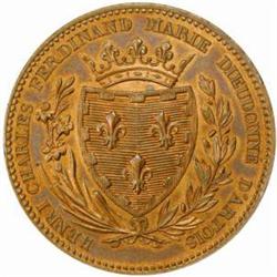 France. Charles X (1824-30). Bronze and Silvered Bronze Mint Visit Medals. 1828.