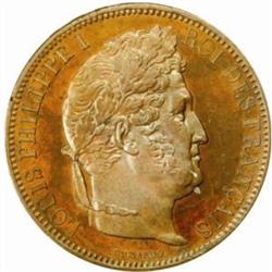 France. Louis Philippe I (1830-48). Bronze Mint Visit (5 Francs). 1831.