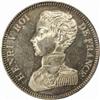 Image 1 : France. Henry V, Pretender to the Throne (1820-83). Silver Pattern 5 Francs. 1831.