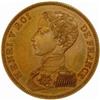 Image 1 : France. Henry V, Pretender to the Throne (1820-83). Bronze Pattern Piefort 5 Francs. 1832.