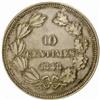 Image 2 : France. Concours of 1848. Silver Pattern 10 Centimes by Moulle. 1848.