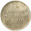 Image 2 : France. Second Republic (1848-52). Silver Pattern 1 Franc. ND (c. 1848).