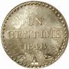 Image 2 : France. Second Republic (1848-52). Silver Pattern 1 Centime. 1848-A.