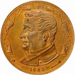 France. Third Republic (1871-1940). Bronze Pattern 5 Francs. 1872.