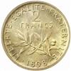 Image 2 : France. Third Republic (1871-1940). Silver Pattern 2 Francs. 1898.