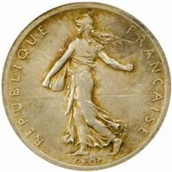 France. Third Republic (1871-1940). Silver Pattern 1 Franc. 1898.