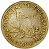 Image 2 : France. Third Republic (1871-1940). Silver Pattern 1 Franc. 1898.