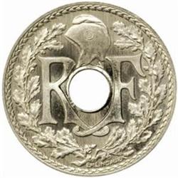 France. Third Republic (1871-1940). Nickel Essai 10 Centimes. 1914.