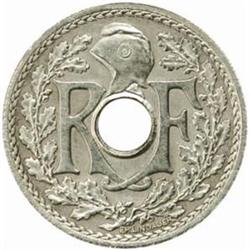 France. Third Republic (1871-1940). Nickel Essai 5 Centimes. 1914.