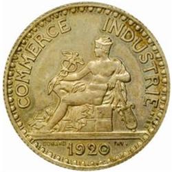 France. Third Republic (1871-1940). Silver Essai 2 Francs. 1920.