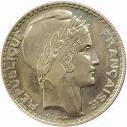 France. Third Republic (1871-1940). Copper-Nickel Essai 20 Francs. 1939.