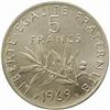 Image 2 : France. Fifth Republic (1959-). Copper-Nickel Pattern 5 Francs by Roty. 1969.
