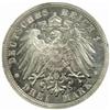 Image 1 : Germany. Empire (1871-1918). Reverse Pattern 3 Marks Struck in Aluminum. ND (c. 1908).