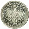 Image 2 : Germany. Empire (1871-1918). Reverse Pattern 3 Marks Struck in Aluminum. ND (c. 1908).