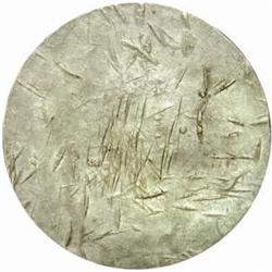 Germany. Weimar Republic (1919-33). Uniface Triple Piefort 5 Marks Reverse Trial Strike in White Met