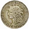 Image 1 : Guadaloupe. French Colony (1674-1946). Silver Pattern 1 Franc. 1903.