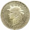 Image 1 : Guadaloupe. French Colony (1674-1946). Copper-Nickel Pattern 1 Franc. Dated "19" (1921).