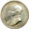Image 1 : Italy. Parma. Roberto I, di Borbone (1854-59). Uniface Silver Pattern 5 Lire by Bentelli. ND (c. 185