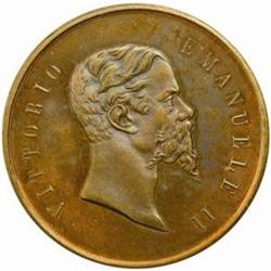 Italy. Vittorio Emanuele II (1861-78). Bronze Pattern for the New Coinage. 1860.