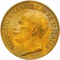 Italy. Vittorio Emanuele III (1900-46). Bronze Prova 10 Centesimi. 1911-R.