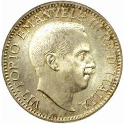 Italian Somaliland. Vittorio Emanuele III (1900-46). Silver Prova 1/4 Rupia. 1910-R.