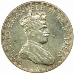 Italian Somaliland. Vittorio Emanuele III (1900-46). Silver Prova di stampa 10 Lire. 1925-R.