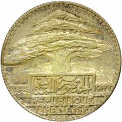 Lebanon. Republic (1926-). 1929 3-piece Silver Essai Set.