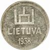 Image 2 : Lithuania. Republic (1918-40). Silver Pattern 2 Litai. 1938.