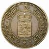 Luxembourg. Adolphe (1890-1905). Silver Pattern Piefort Essai 10 Centimes. 1889.