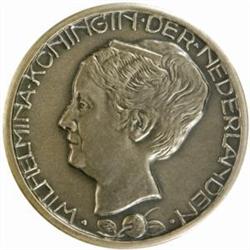 Netherlands. Wilhelmina (1890-1948). Silver Pattern 2 1/2 Gulden. 1929.