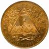 Image 1 : Nicaragua. Republic (1821-). Bronze Pattern Essai 2 Centavos. 1887.