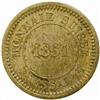 Image 2 : Switzerland. Confederation (1848-). Silvered Brass Pattern Essai 10 Centimes by Merley. 1851.