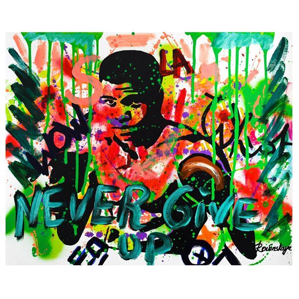 Nastya Rovenskaya- Mixed Media "Ready To Fight"