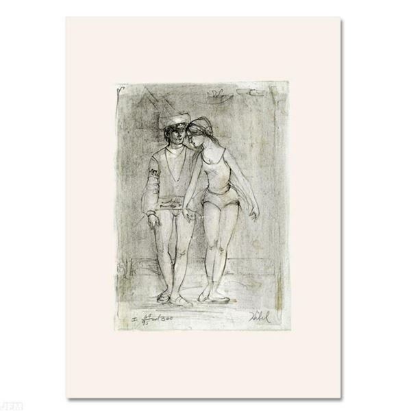 "Two Dancers" Limited Edition Lithograph by Edna Hibel (1917-2014), Numbered and Hand Signed with Ce