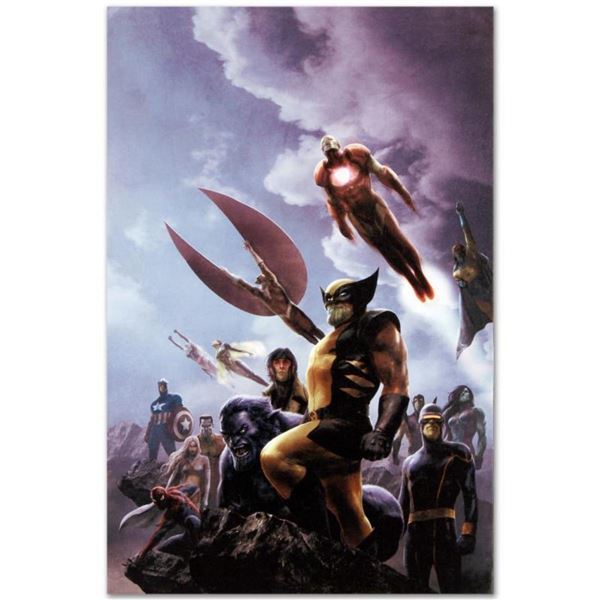 Marvel Comics "New Avengers #45" Numbered Limited Edition Giclee on Canvas by Aleksi Briclot with CO