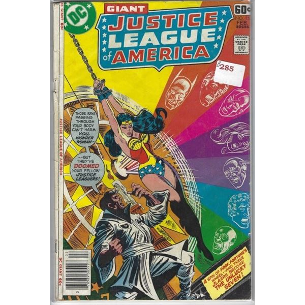 DC COMICS JUSTICE LEAGUE AMERICA #15 FEB 60¢ 30555