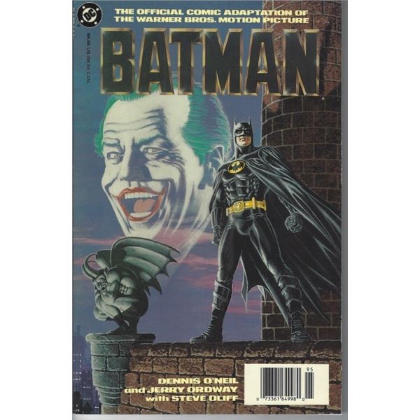 DC COMICS BATMAN ADAPTATION OF MOVIE $4.95