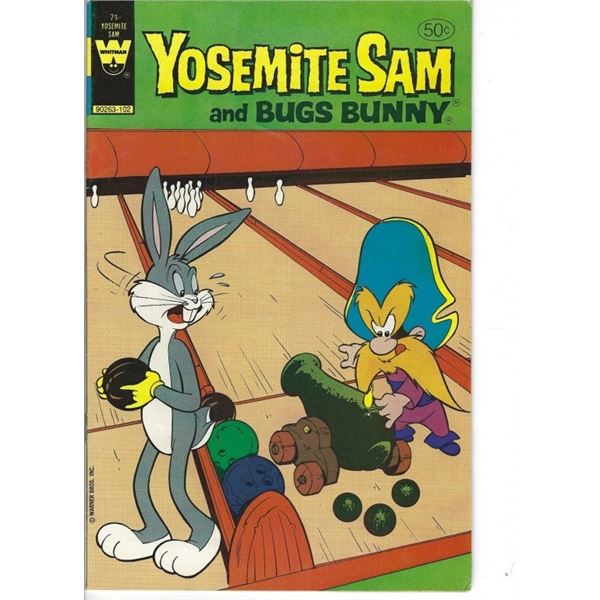 WHITMAN COMICS YOSEMITE SAM & BUGS BUNNY 50¢ 90263-102