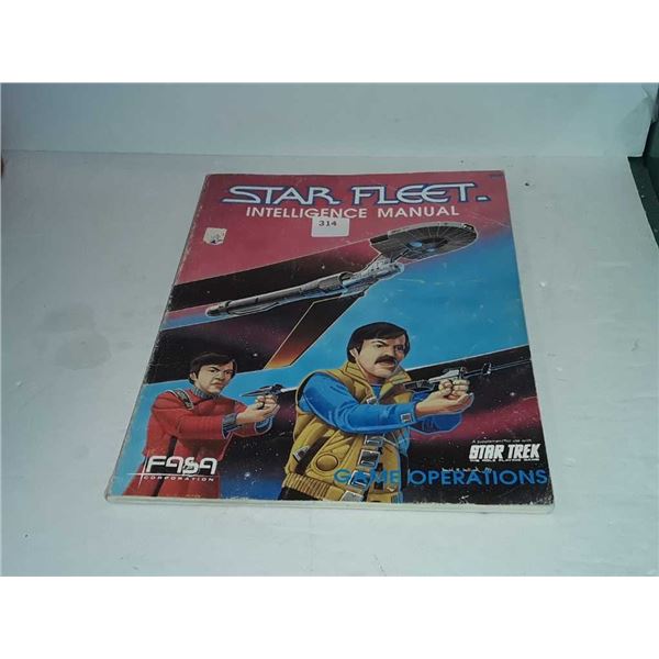 Star Trek role play Starfleet intelligence manual FASA Corporation 2014 game operations