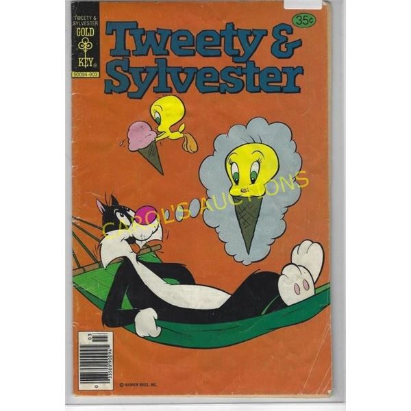 VINTAGE "TWEETY & SYLVESTER" GOLD KEY COMIC 90094-903 - 35 CENTS