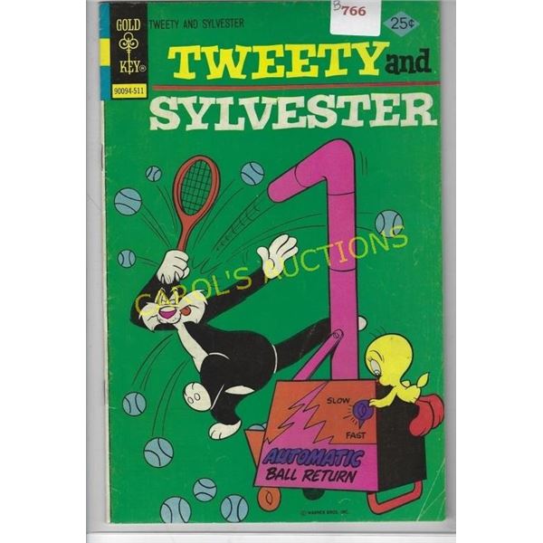 VINTAGE "TWEETY & SYLVESTER" GOLD KEY COMIC 90094-511 - 25 CENTS