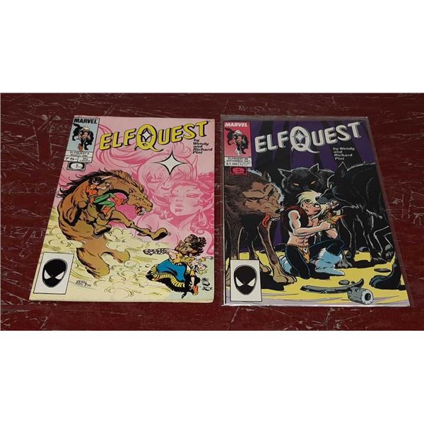 2 Vintage elf Quest Marvel Comics