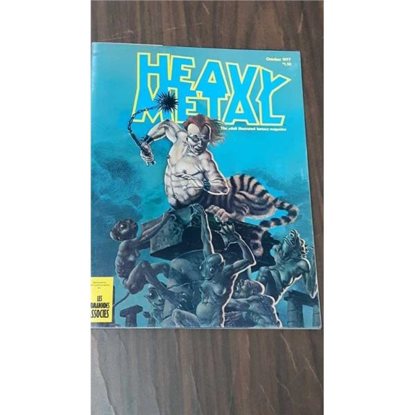 HEAVY METAL MAGAZINE OCTOBER 1977 $1.50