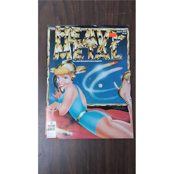 HEAVY METAL MAGAZINE AUGUST 1979 $1.50