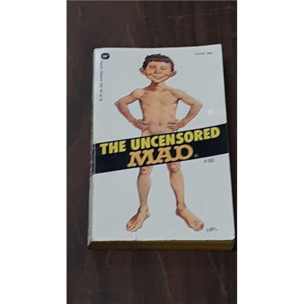 THE UNCENSORED "MAD" #55 $1.75 WARNER 94-462