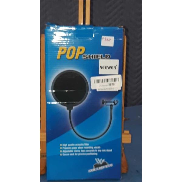 New pop Shield put screen for broadcasting and recording microphone