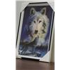 Image 2 : 3D wolf picture 11 in by 15 in