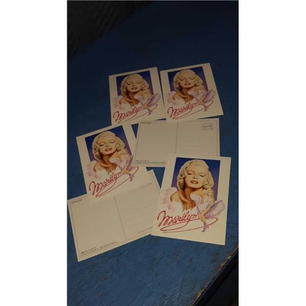6 new vintage Marilyn Monroe postcards 6.75 in by 4.25 in